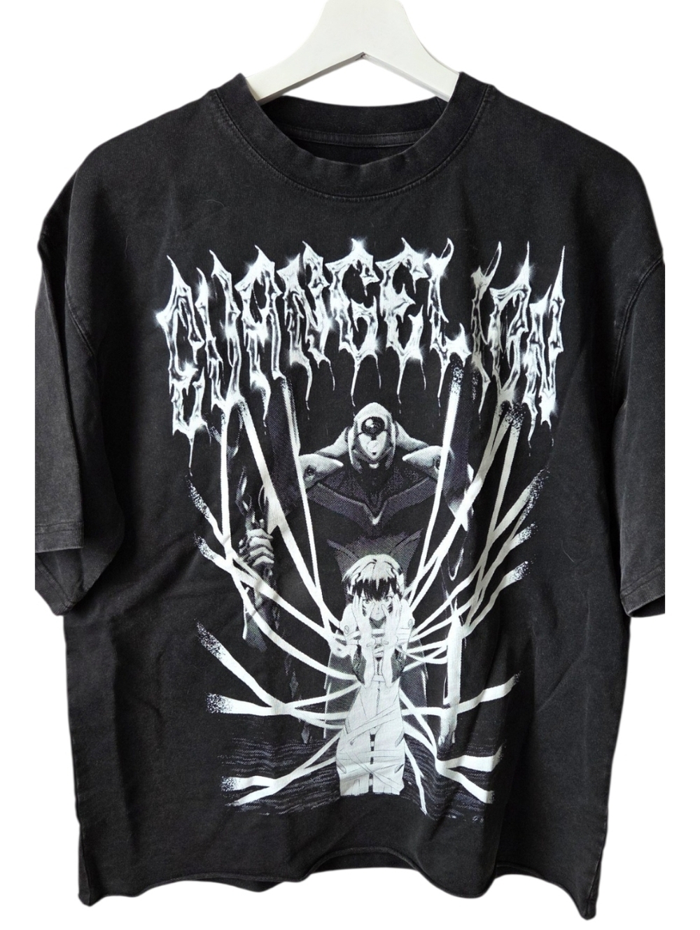 Golden Age anime oversized small heavyweight T-shirt